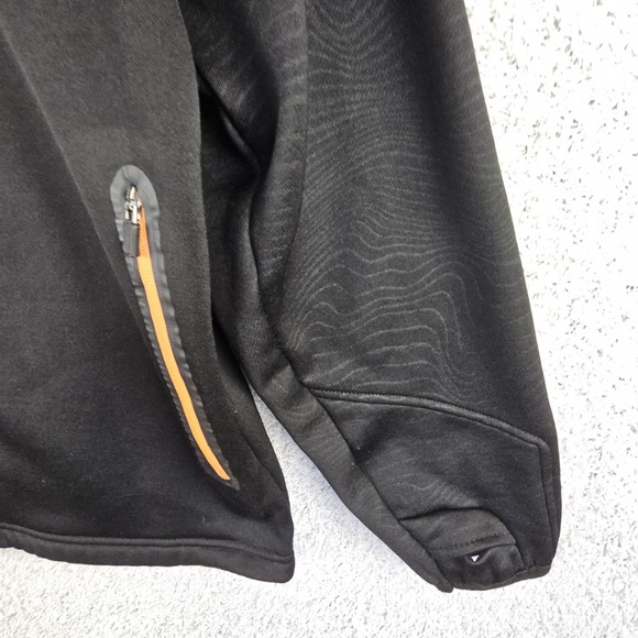 509 Tech Full Zip Jacket Men's Large Pockets Orange Black Thumbholes - Picture 12 of 16